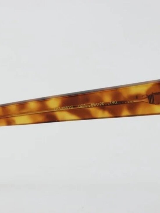 GUCCI Sunglasses plastic Brown GG0361S Auth hk3698 main image 12